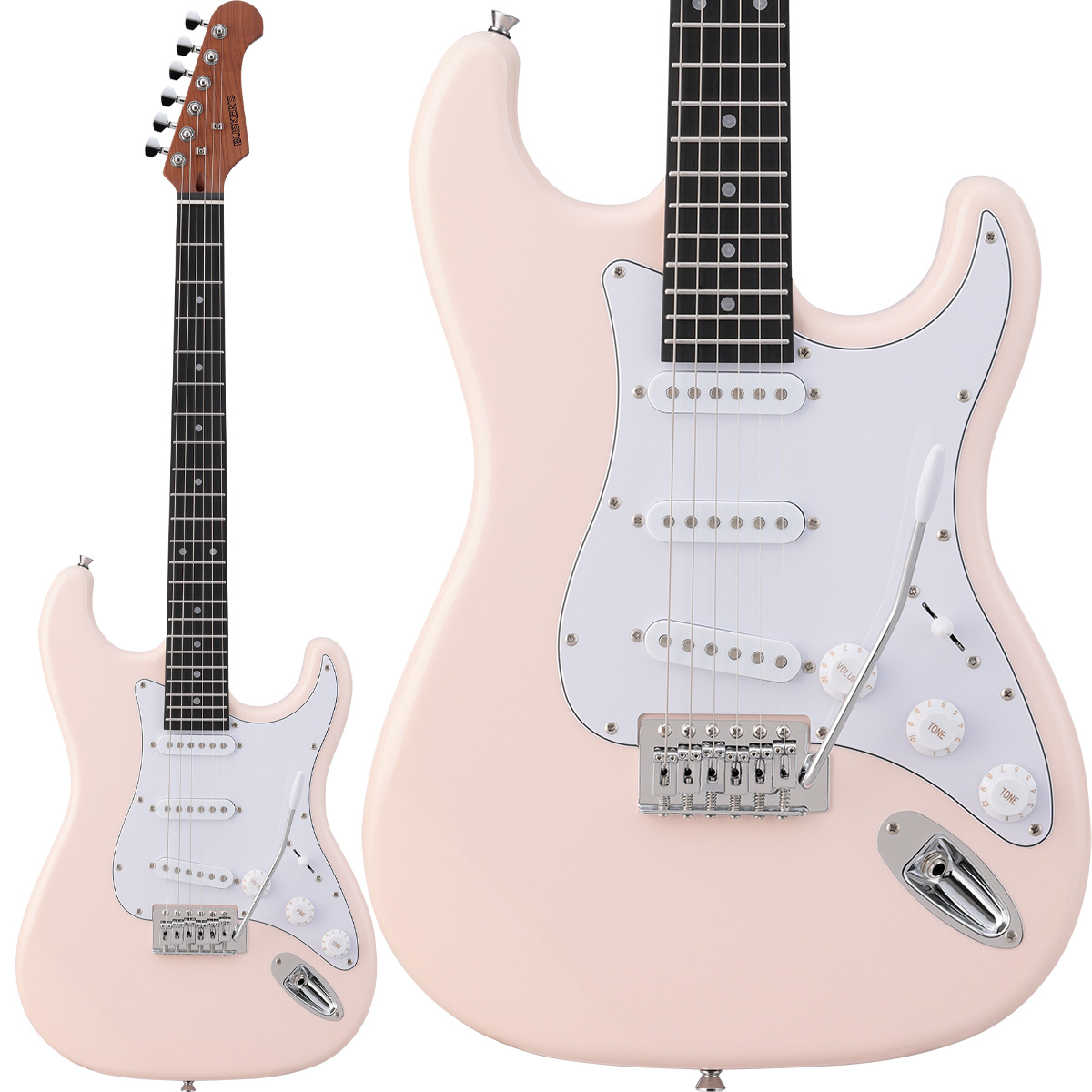 BUSKER'S バスカーズ BST-Standard ストラトキャスタータイプ エレキ