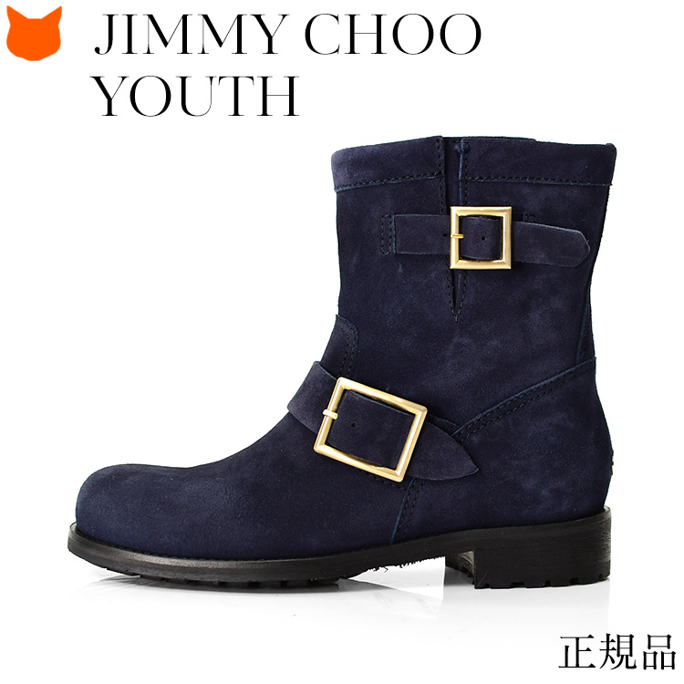 JIMMY CHOO（ジミーチュウ） ショートブーツ エンジニアブーツ