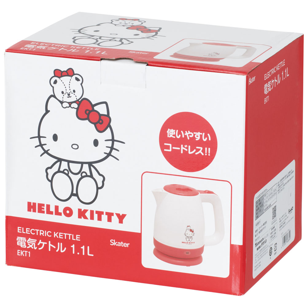 sanrio（サンリオ） 電気ケトル 1.1l 湯沸かしポット 湯沸かし器 電気