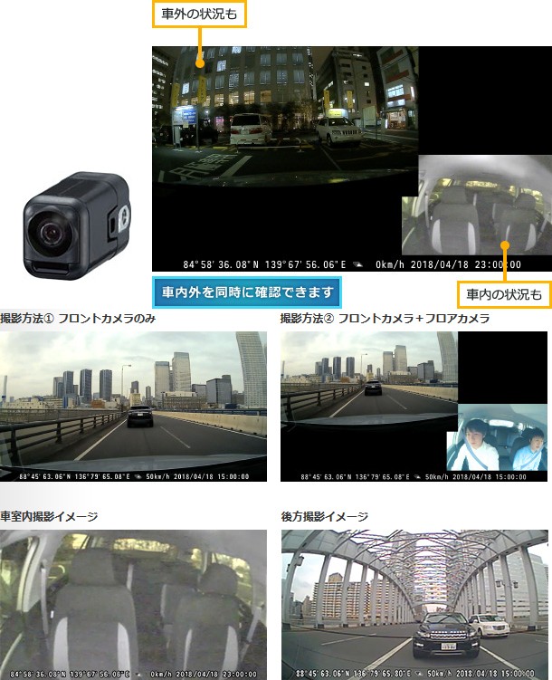 ND-FLC1 パイオニア カロッツェリア MAユニット用フロアカメラユニット