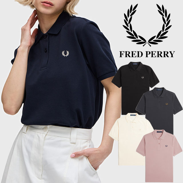 FRED PERRY（フレッドペリー） ポロシャツ レディース G6000