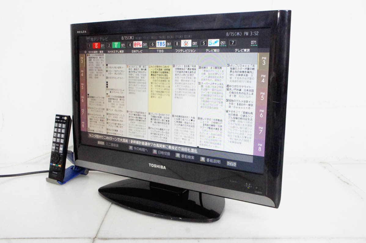 中古 東芝TOSHIBA LED REGZA レグザ 22V型 地上デジタル液晶テレビ