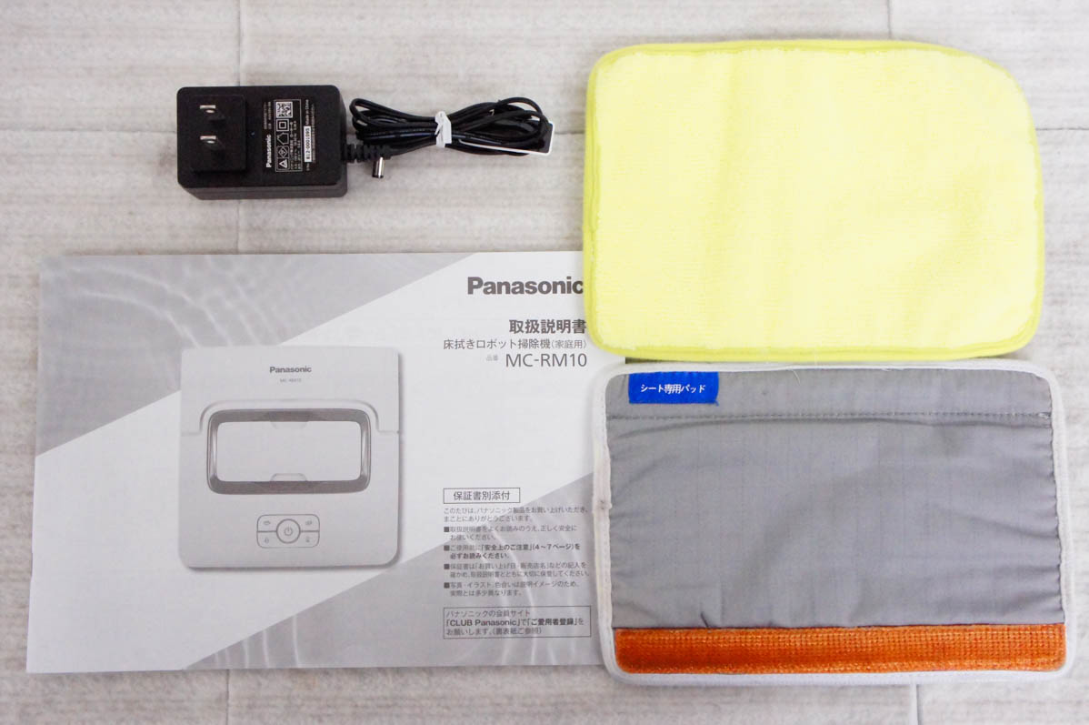 中古 Panasonicパナソニック 床拭きロボット掃除機 Rollanローラン MC