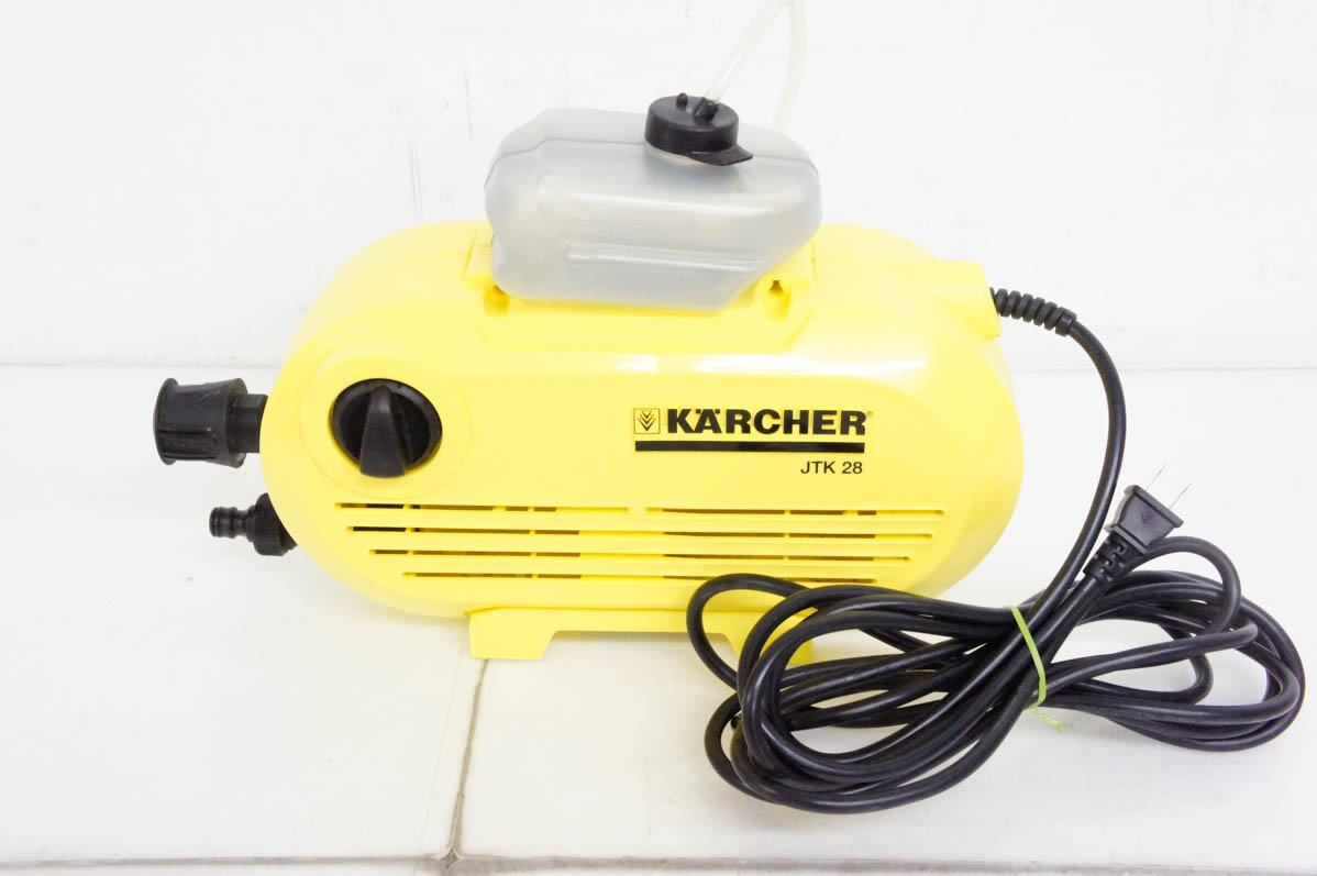 中古 KARCHERケルヒャー 家庭用高圧洗浄機 JTK 28 Plus : エスネット
