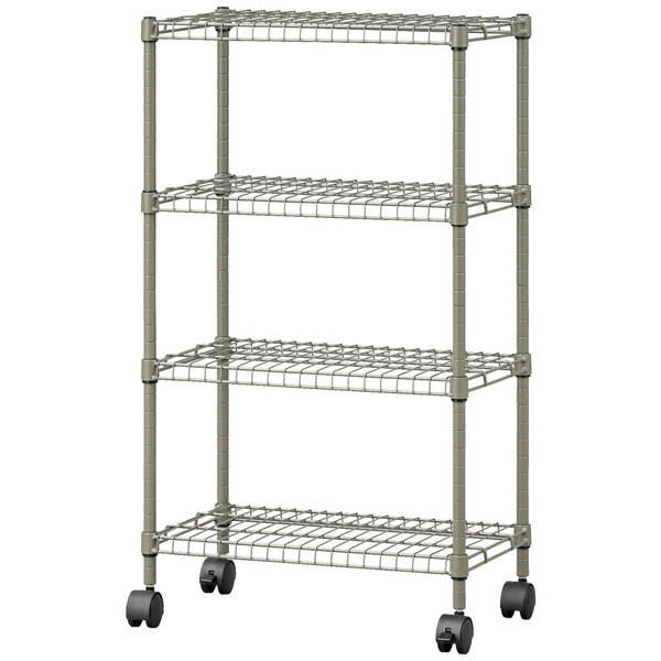 IRIS OHYAMA（アイリスオーヤマ） スチールラック キャスター付き 幅