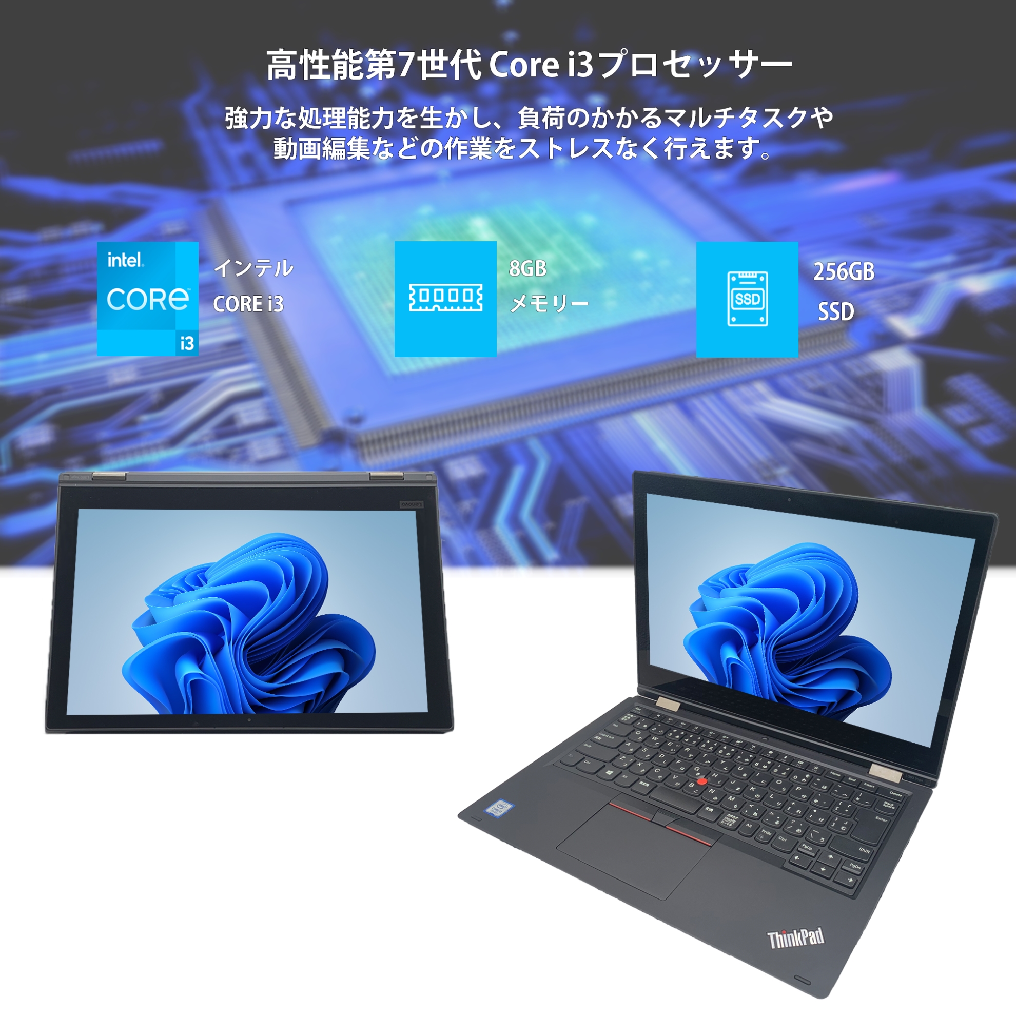 ThinkPad L ノートパソコン Lenovo L380 l480 l390 Core i5 2.2GHz 8GB