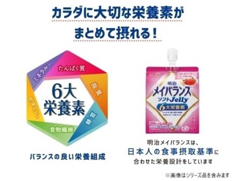 明治 メイバランス ソフト ゼリー バラエティBOX B ( 125ml*24個入