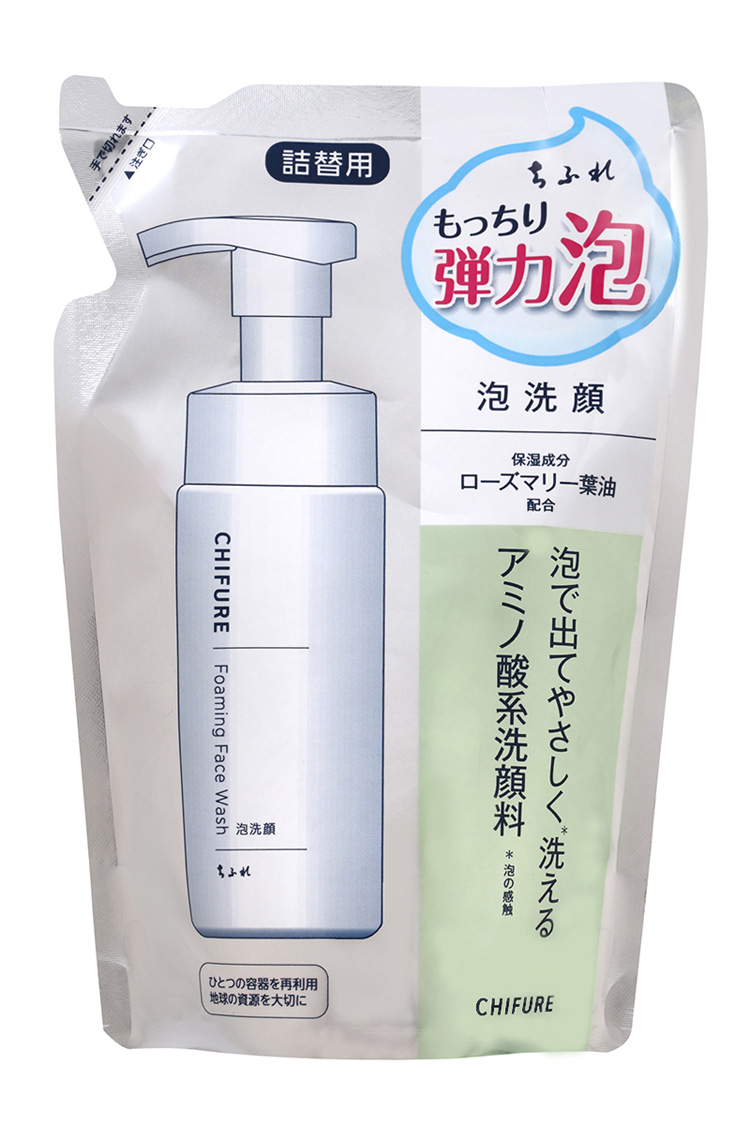 ちふれ 泡洗顔 S 詰替用 ( 180ml )/ アミノ酸系洗浄成分 無香料 無着色