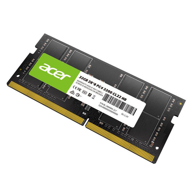 acer（エイサー） AcerノートPC用メモリ PC4-25600(DDR4-3200) 64GB
