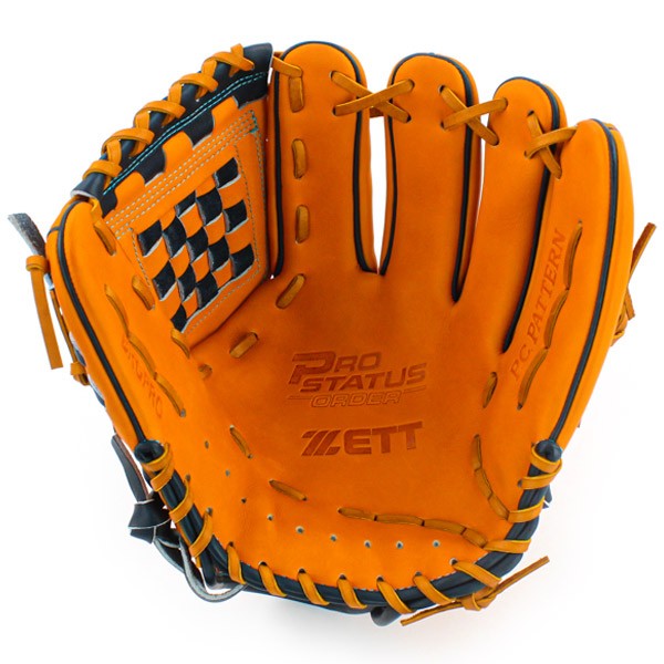 ゼット/オーダーグラブ/源田モデル/166型/プロステイタス/軟式グローブ