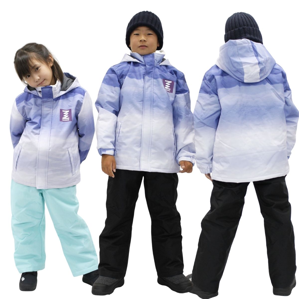 スキーウェア 上下セット キッズ ジュニア スノーボードウェア 子供用