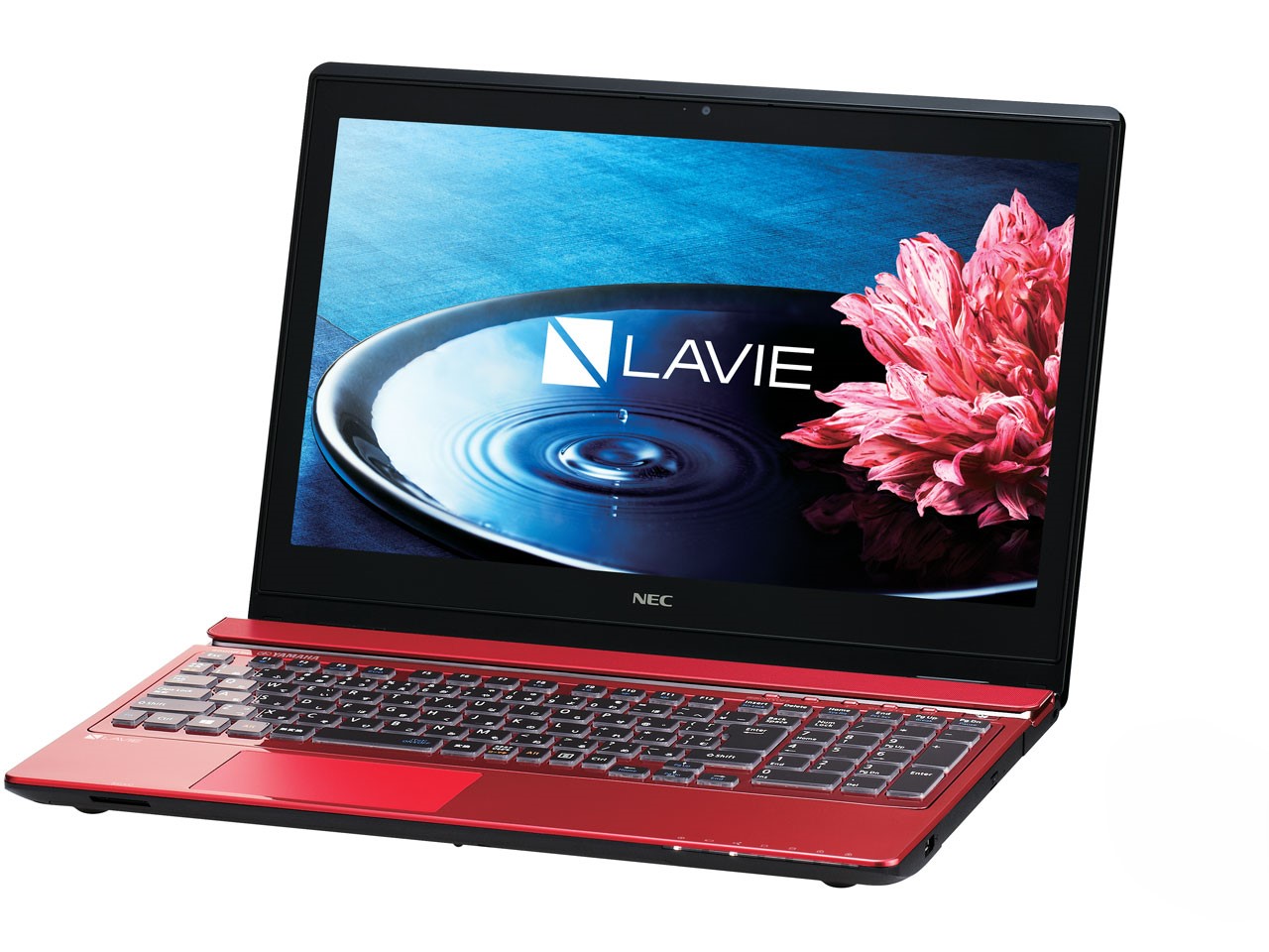 NEC LaVie 15.6インチ レッドノートPC 中古 動作確認済み c17 楽天市場