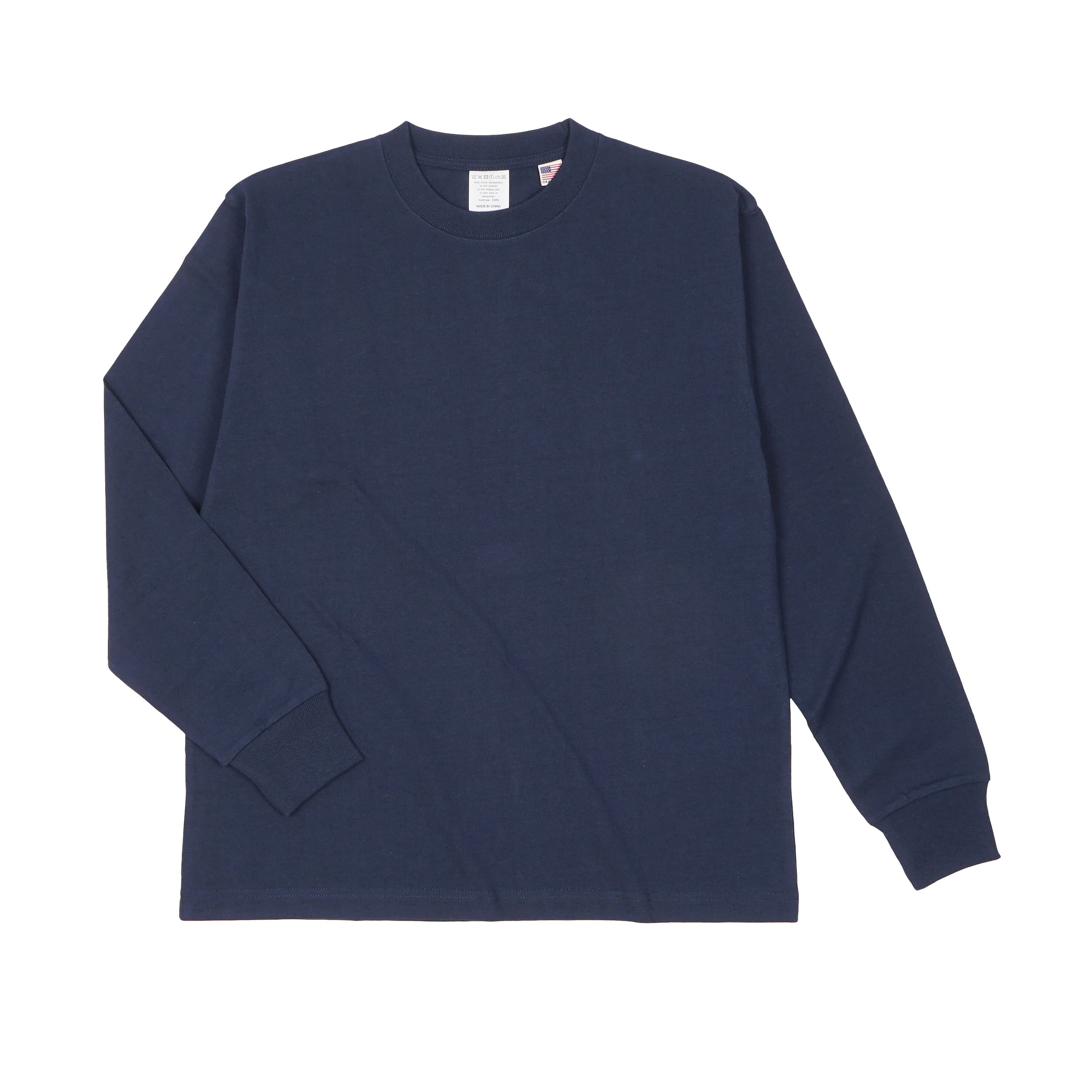 CROSS & STITCH Tシャツ メンズ 長袖 無地 CROSS STITCH クロス