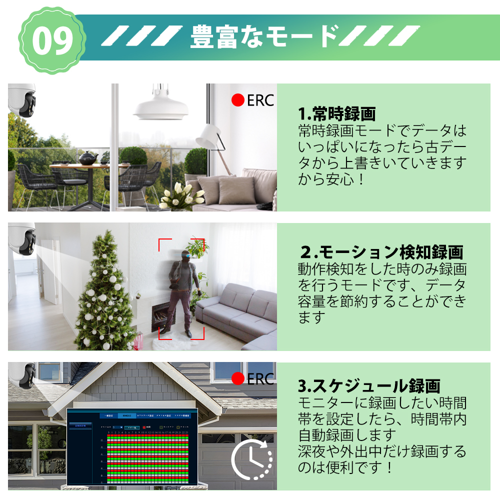 防犯カメラ 監視カメラ ワイヤレス 屋外 WiFi 防犯灯 ドーム 500万画素