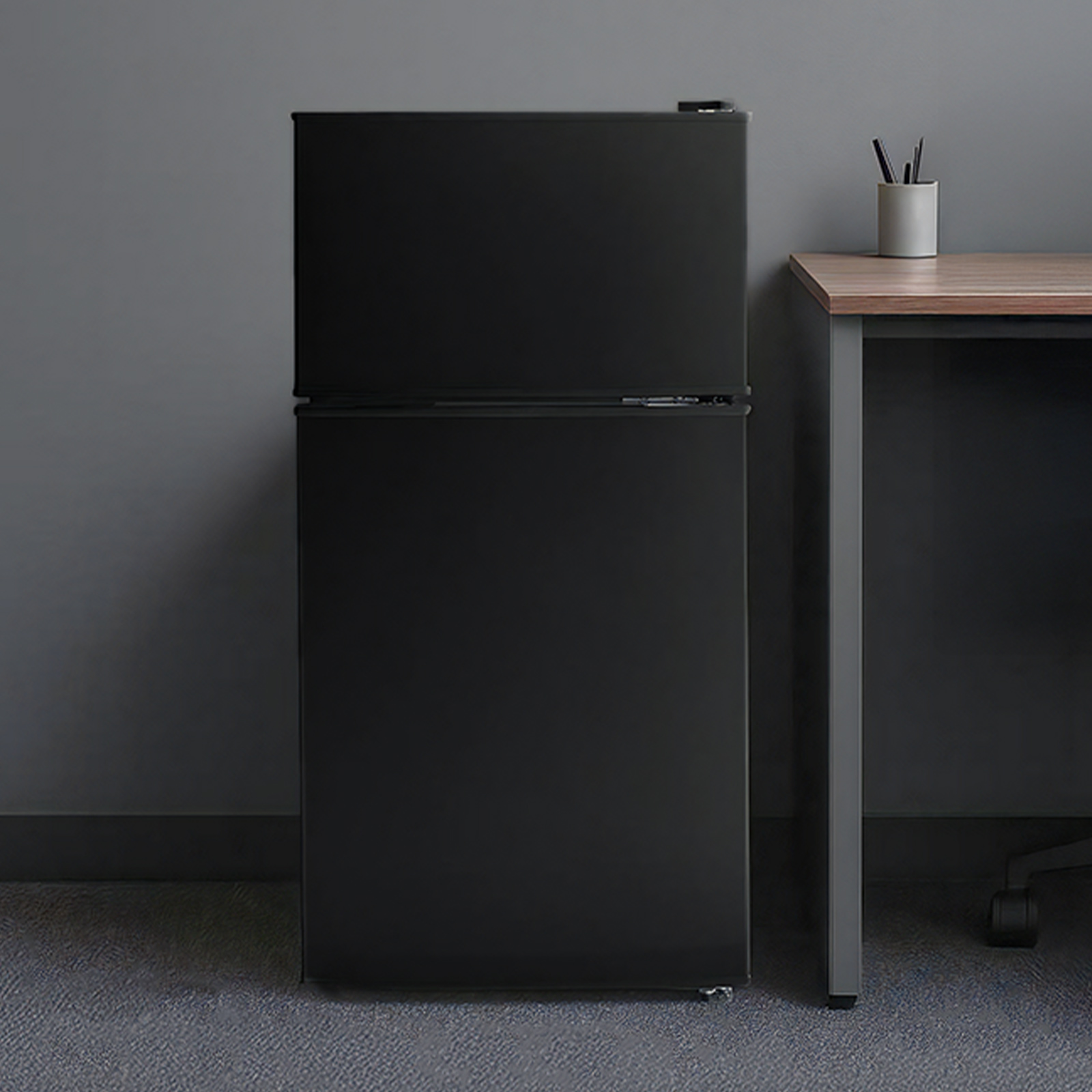 ONE STEP 冷蔵庫 一人暮らし 冷凍冷蔵庫 2ドア 小型 家庭用 上段冷凍庫