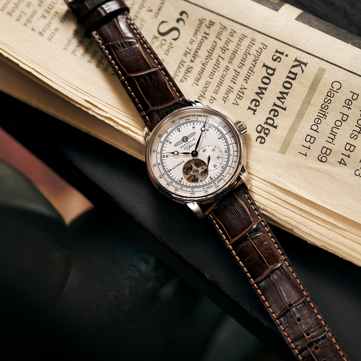 ZEPPELIN（ツェッペリン） LZ1 100周年記念 7662-1 メンズ 腕時計 自動