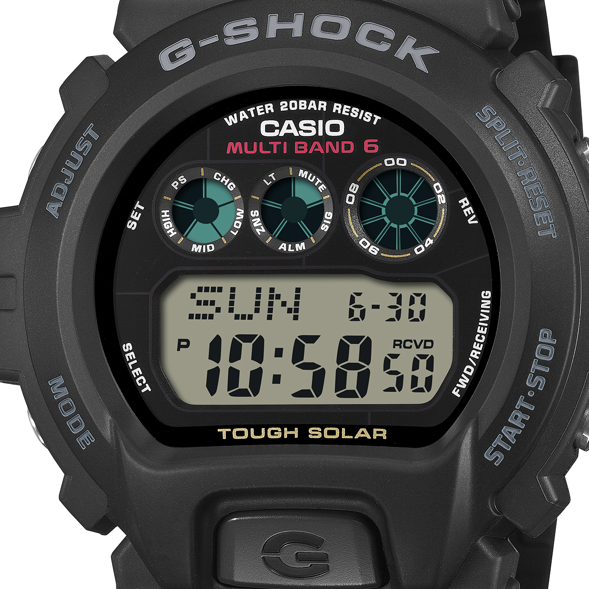 G-SHOCK デジタル 6900シリーズ GW-6900U-1JF メンズ 腕時計 電波