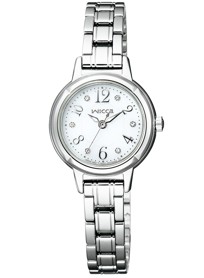 wicca（ウィッカ） シチズン ソーラー レースパターンダイヤル KH9-914