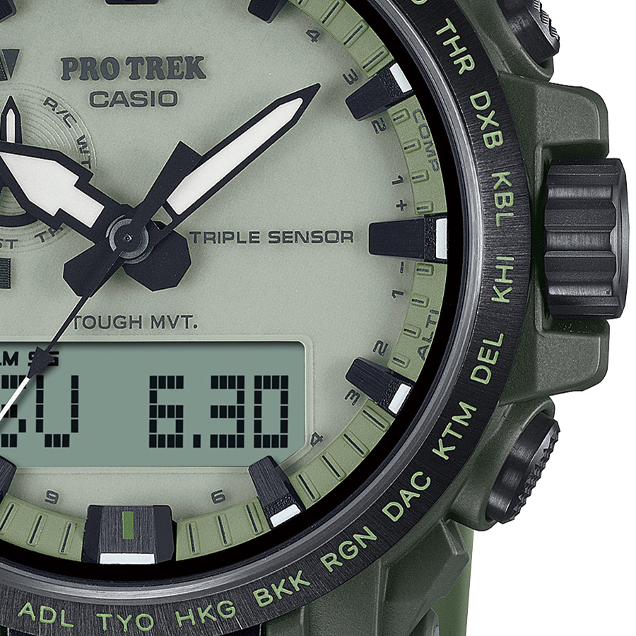PRO TREK プロトレック クライマーライン 全面蓄光ダイヤル PRW-61LD