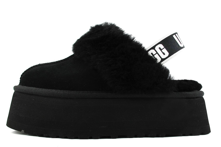 UGG（アグ） ファンケット 厚底 スリッポン BLACK CHE BCDR 1113474