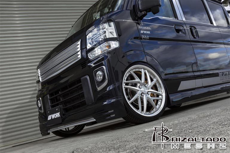 WORK ワーク リザルタード メッシュ2 6.0-17 ホイール1本 RIZALTADO