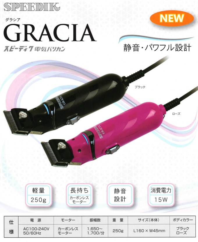 スピーディク 送料無料 グラシア 選べる替刃付き SPEEDIK GRACIA