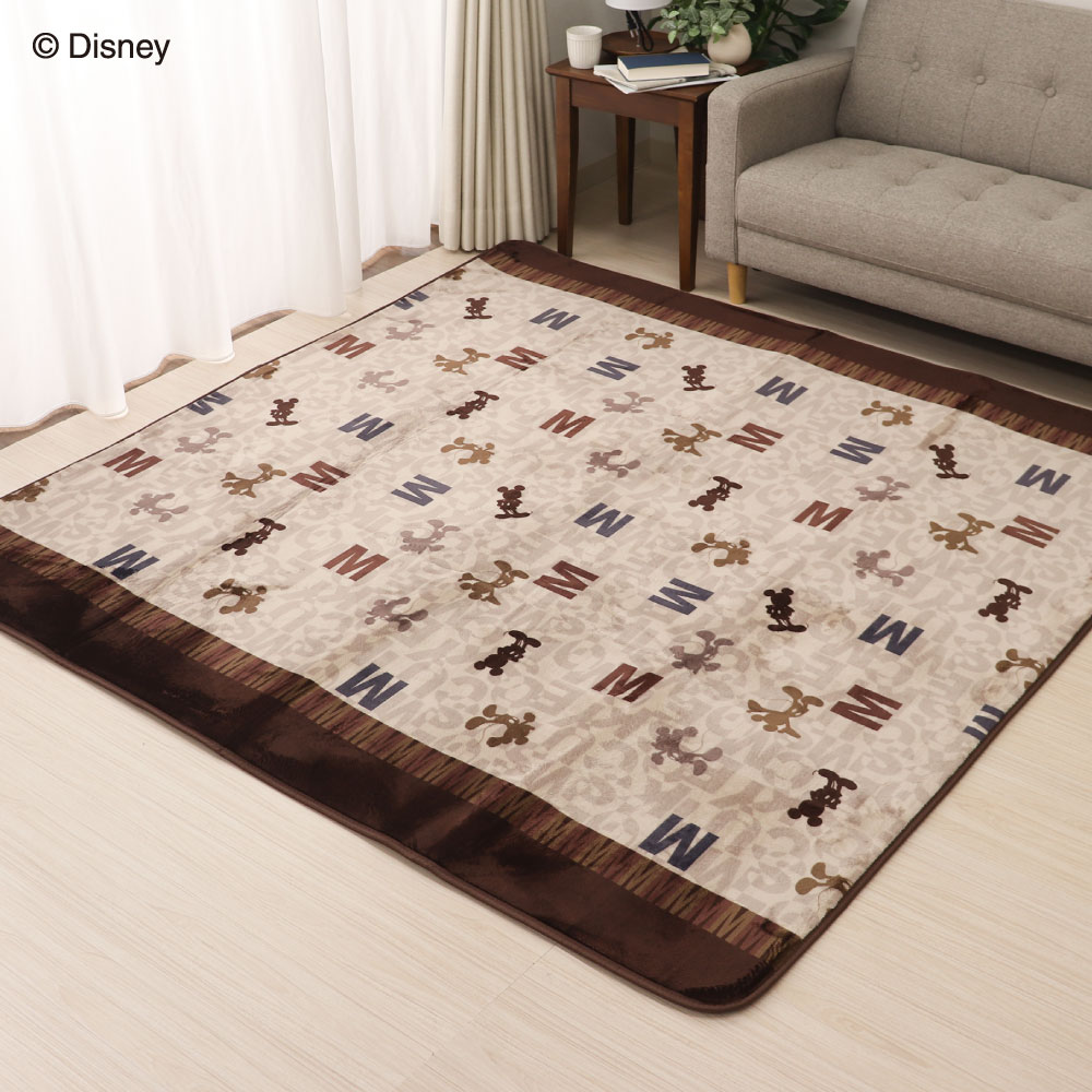 Disney（ディズニー） ディズニーデザイン あったかフランネルセンター