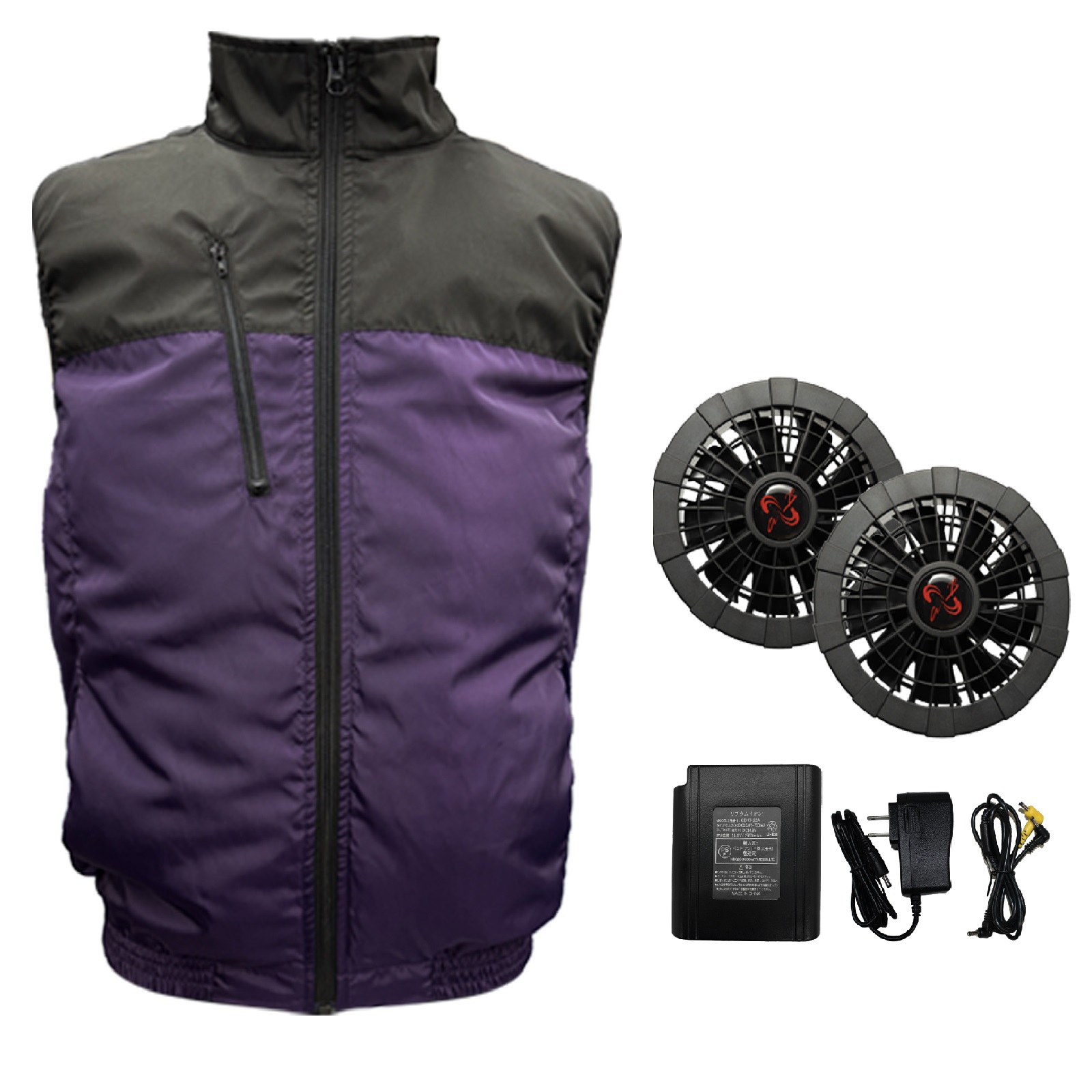 空調作業服 空調ベスト 空調ウェア フルセット 2025 2024 最強 最新