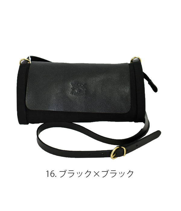 IL BISONTE（イルビゾンテ） ショルダーバッグ レザー クロスボディ