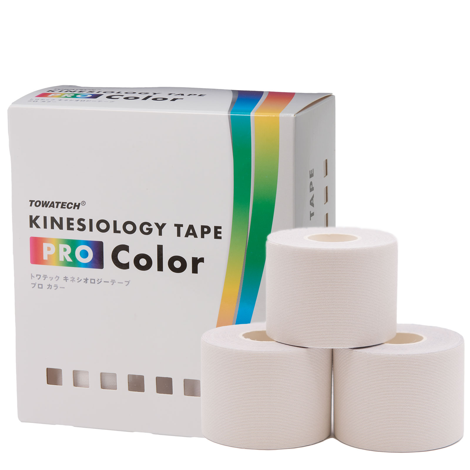 トワテック キネプロColor 50mm×5m 6巻（キネシオロジーテープ PRO