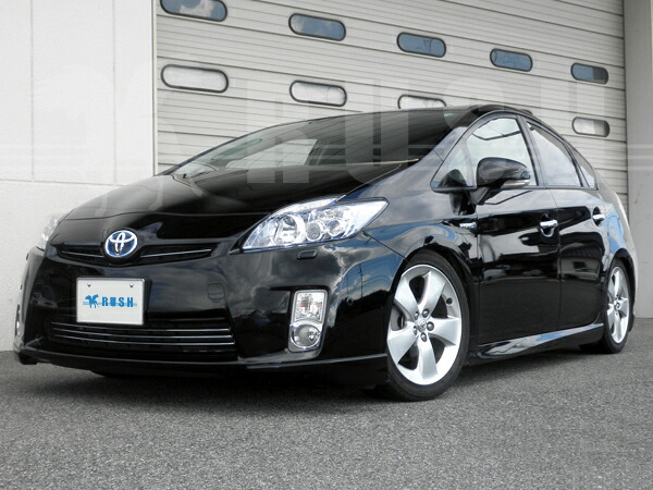 RUSH 車高調 プリウス ZVW30 前期 後期 車高短 モデル フルタップ車