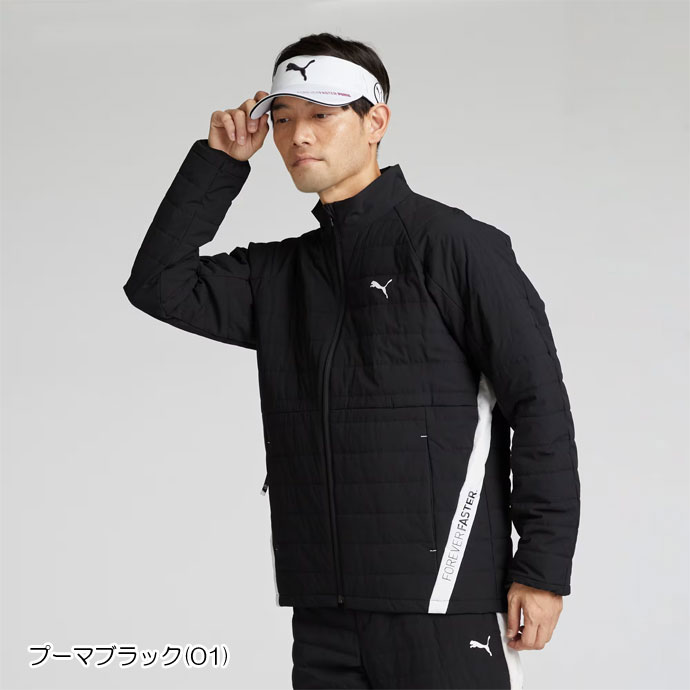 PUMA（プーマ） ゴルフ メンズ アウター ストレッチライト中綿スタンド