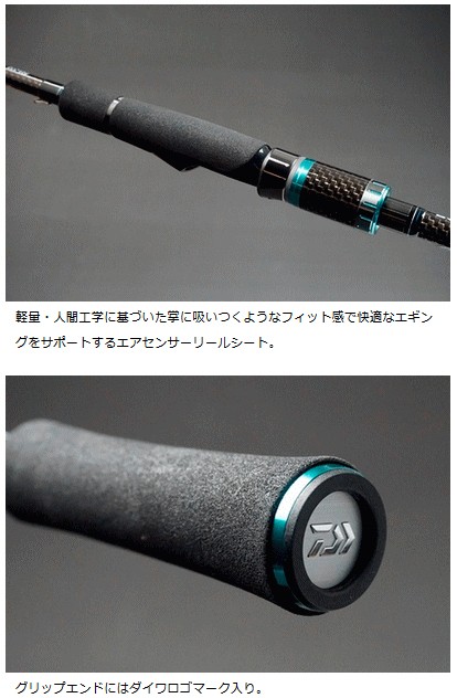 DAIWA（ダイワ） エギングロッド エメラルダス STOIST AGS 76MMH-SMT