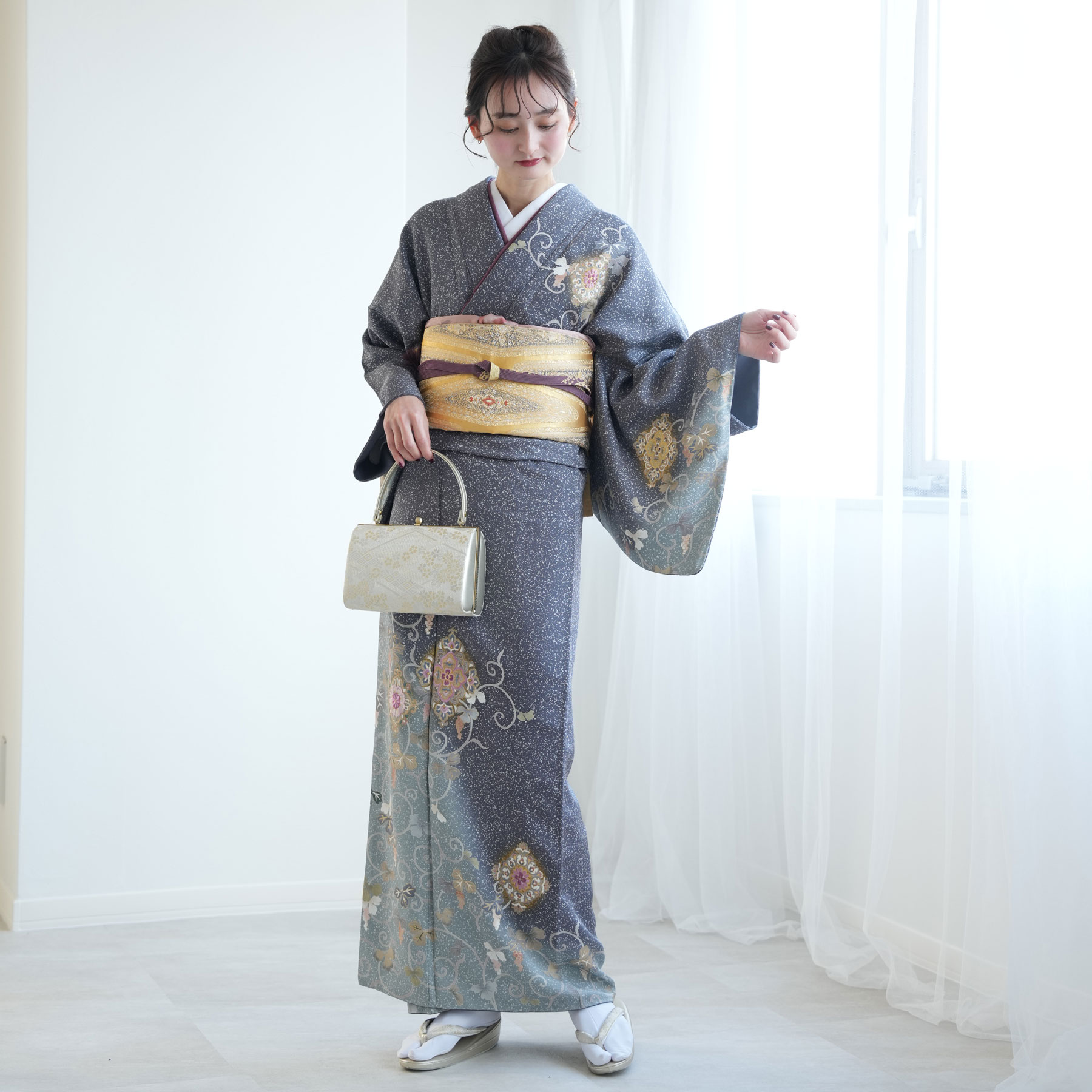 訪問着 レンタル おしゃれ 20点 フルセット 結婚式 卒業式 卒園式 入学