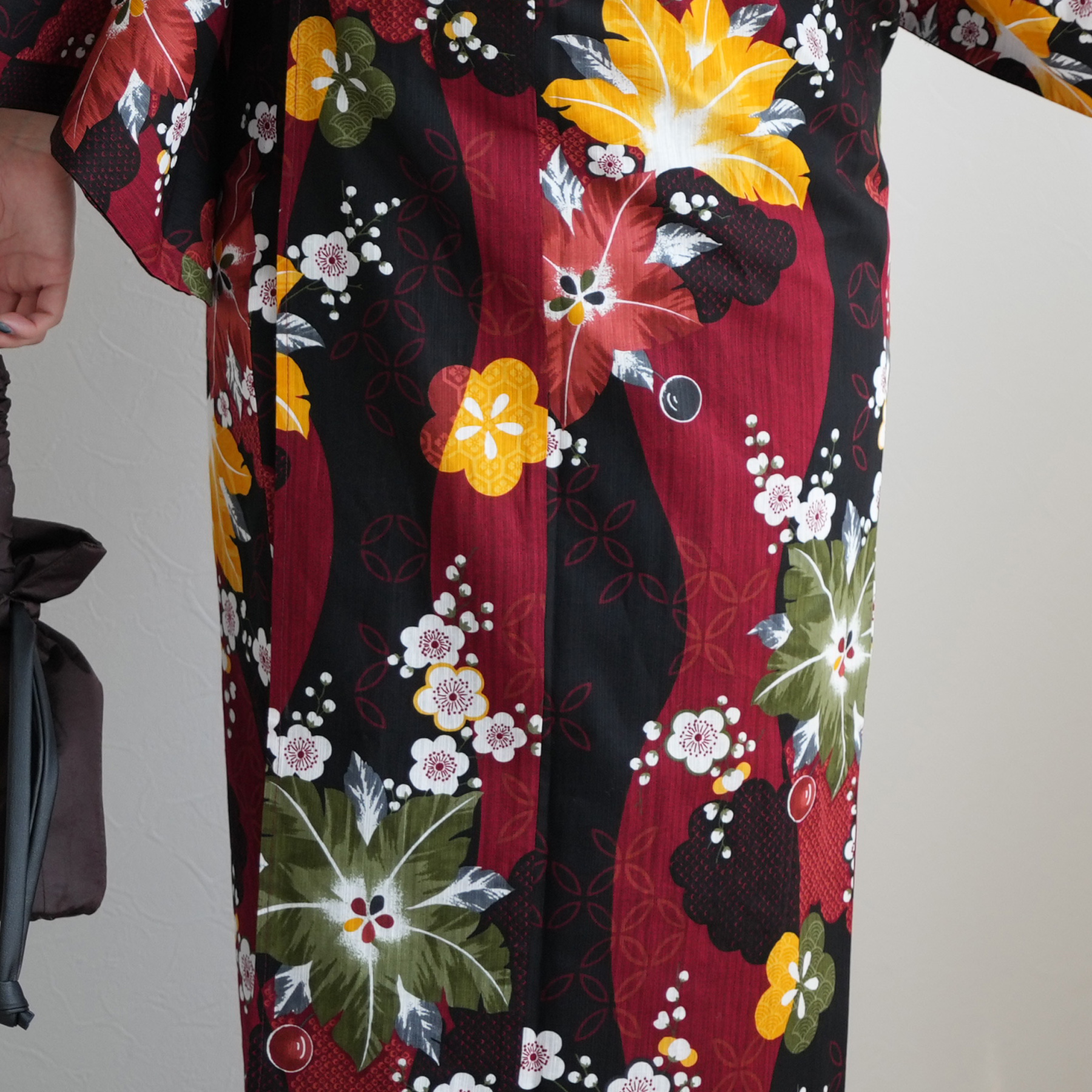 浴衣 レディース セット ニコアンティーク 高級変わり織 浴衣3点セット