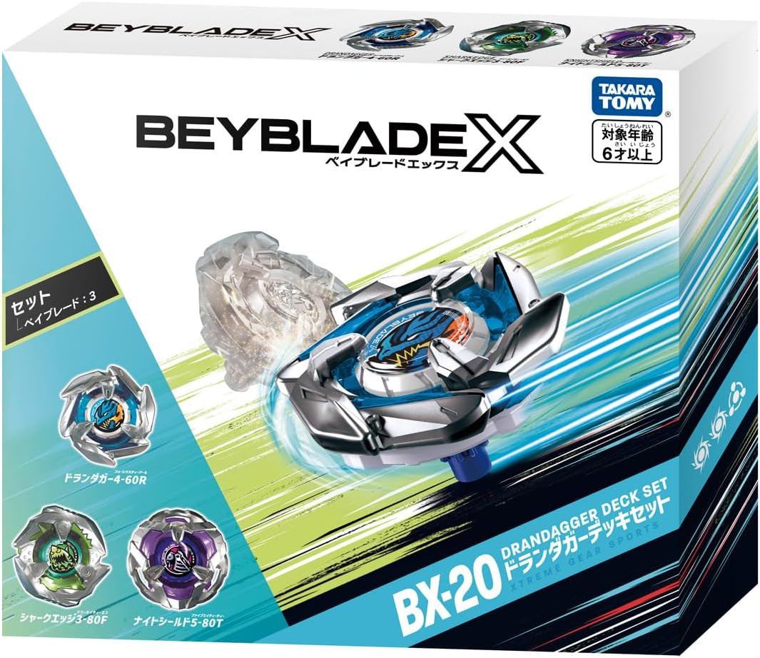 タカラトミー BEYBLADE X BX-20 ドランダガーデッキセット BX20 ベイ