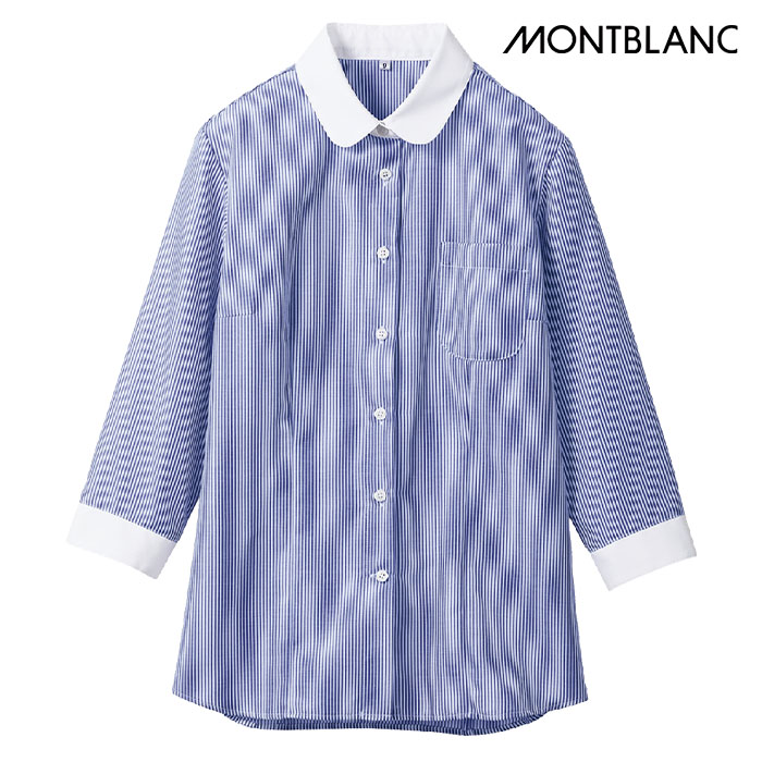 MONTBLANC（モンブラン） 7分袖シャツ SS500 女性用 レディース 細身