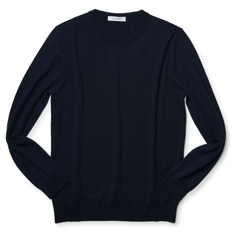 CRUCIANI（クルチアーニ） ニット クルーネック ハイゲージ 14ゲージ