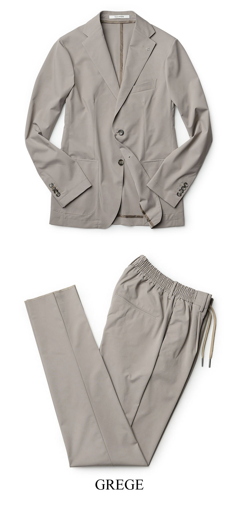 TAGLIATORE（タリアトーレ） トラベルスーツ セットアップ ジャケット