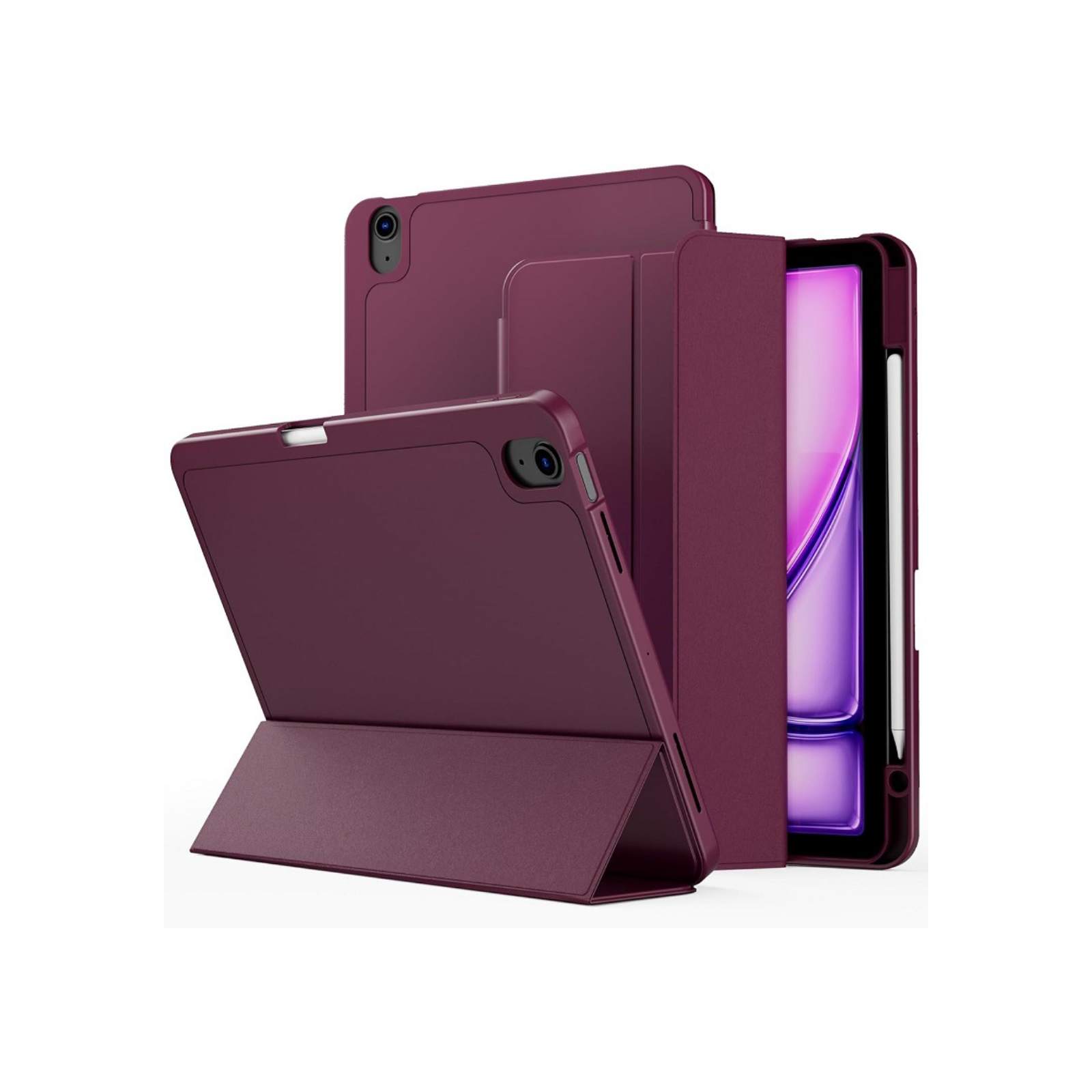 Apple アップル アイパッド 11型 (A16チップ)用のケース TPU&PUレザー