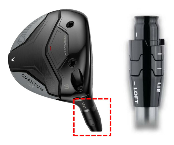 Callaway（キャロウェイ） レフティー（左用） QUANTUM MAX