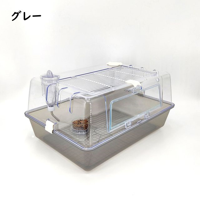 ☆まあか☆】新品 ハムスターケージ ゲージ ハウス 快適 飼育 扉 解放