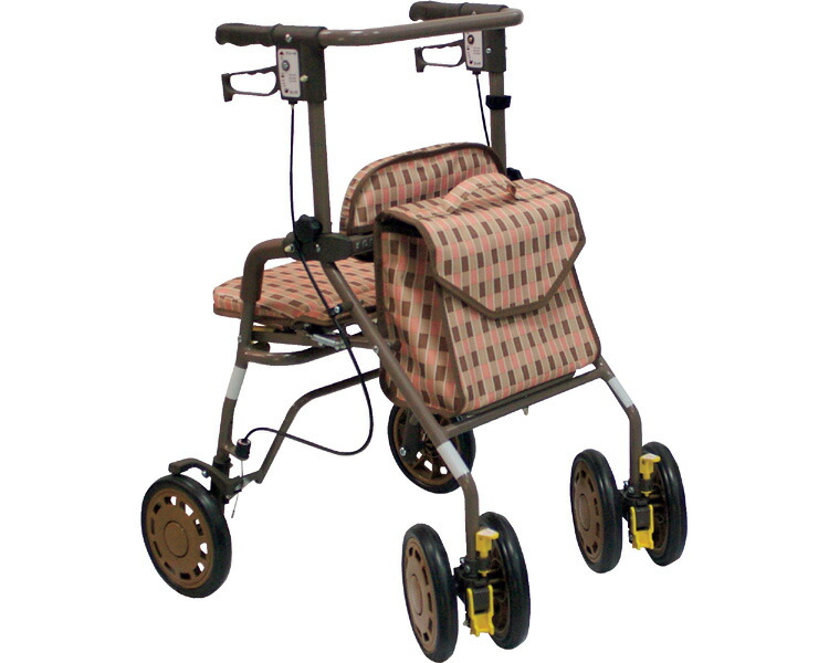島製作所 歩行器 手押し車 高齢者 おしゃれ 折りたたみ シンフォニー