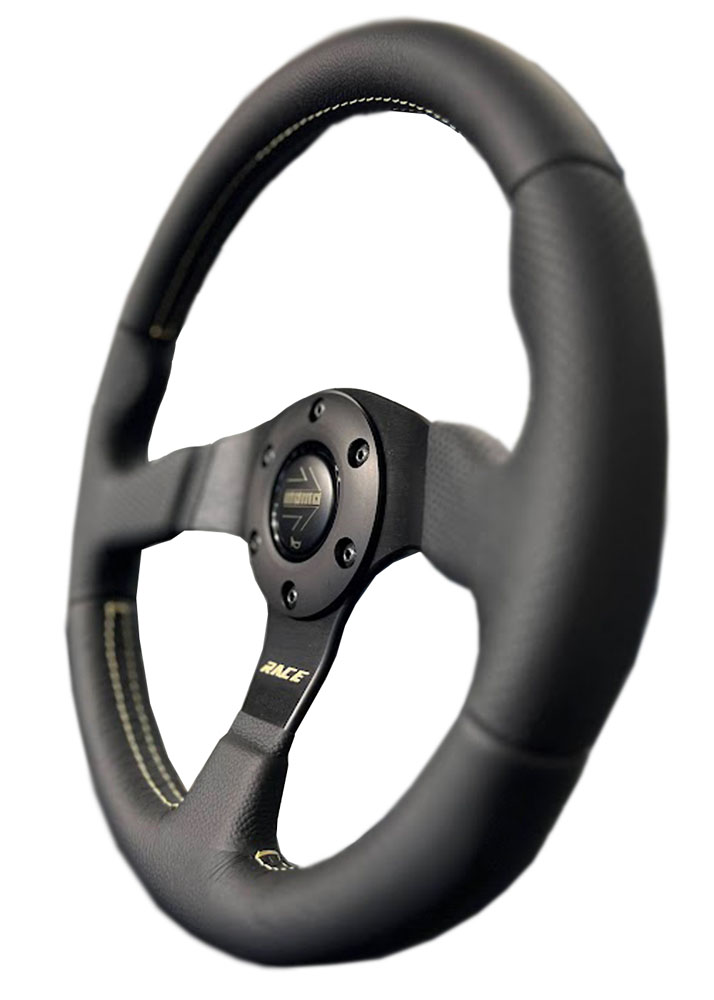 MOMO（モモ） ステアリング RACE NOTO BLACK/GOLD 32 320mm レース