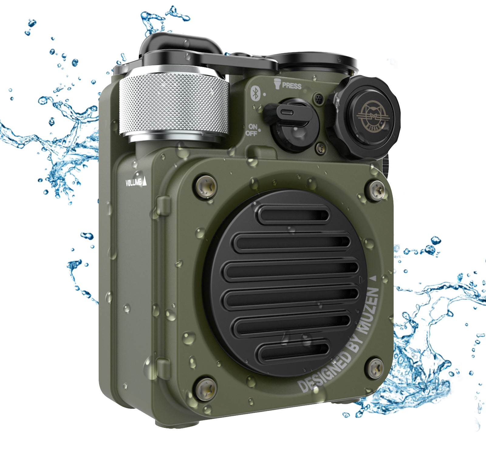 MUZEN（ムゼン） MUZEN Wild Mini 第2世代 Bluetooth ジャングル