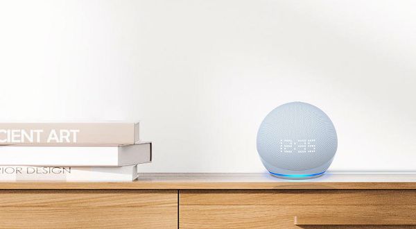 amazon（アマゾン） スマートデバイス LEDディスプレイ Echo Dot with