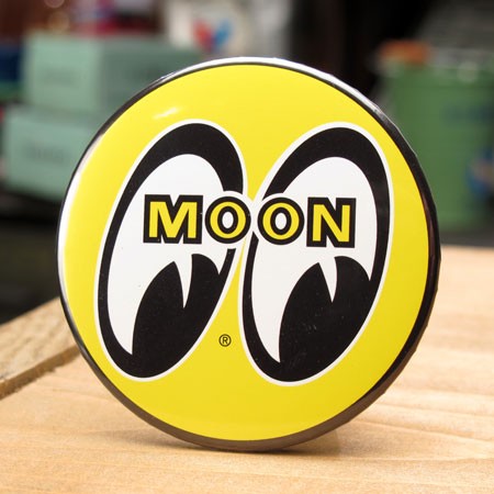 ムーンアイズ 缶バッジ 缶バッチ おしゃれ かっこいい アメリカン