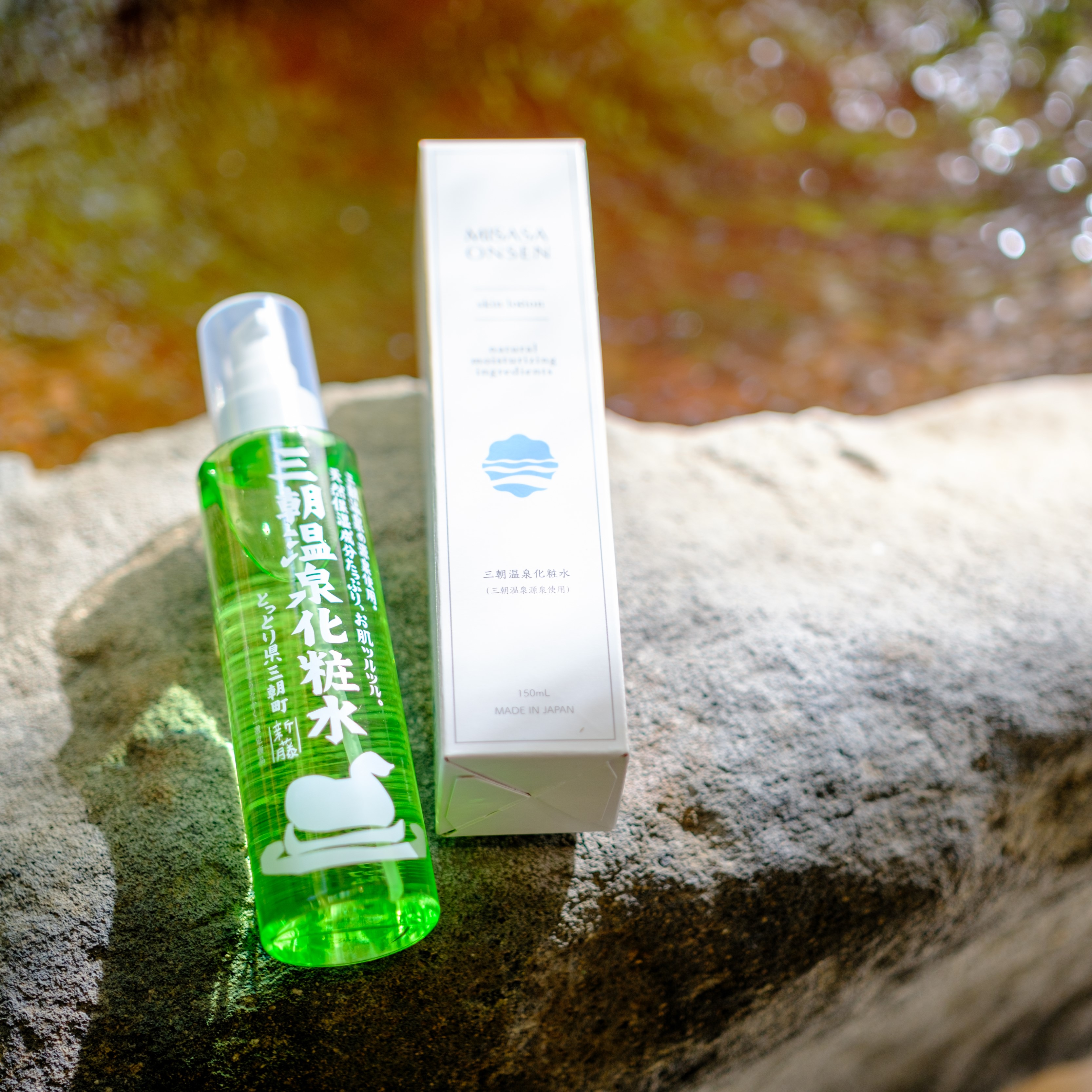 化粧水 三朝温泉 MISASAONSEN Skin lotion 150ml 温泉水配合 鳥取県 お