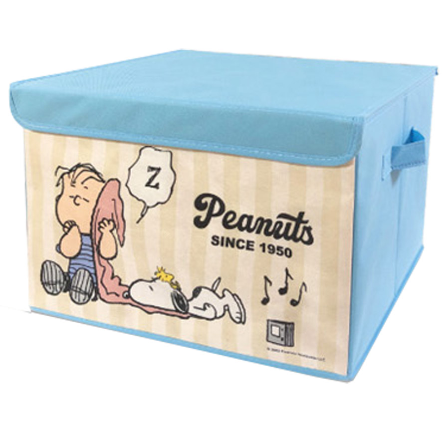 SNOOPY（スヌーピー） おもちゃ箱 収納ボックス 蓋付き かわいい