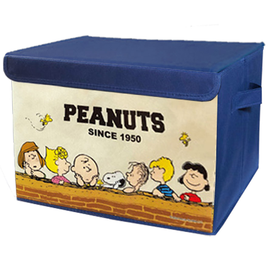 SNOOPY（スヌーピー） おもちゃ箱 収納ボックス 蓋付き かわいい